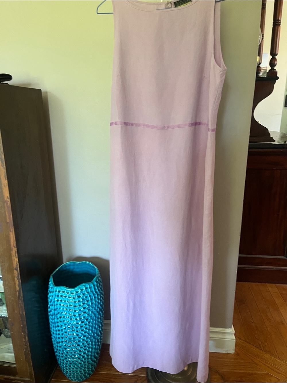 Sigrid Olsen Lilac Sleeveless Maxi Dress